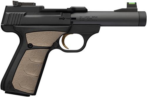 Browning Buck Mark Micro Bull RMSC Optic Ready Pistol 051609490, 22LR, 4.4in, Synthetic Grips, 10 Rds