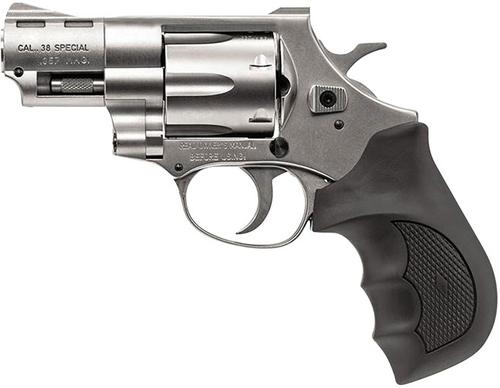 EAA Windicator Revolver 770127, 357 Mag, 2", Black Rubber Grips, Nickel Finish, 6 Rds