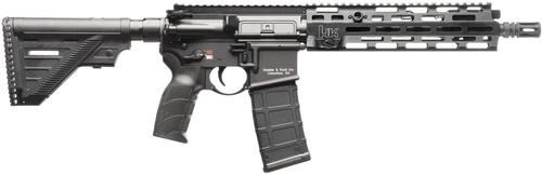 Heckler & Koch MR556 A4 Semi-Auto SBR 81001048, 5.56 NATO, 11", HK Enhanced Grip, Fully Ambidextrous, 30 Rds