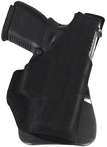 Galco Paddle Lite Black Premium Center Cut Steerhide Paddle Holster Fits LCP (PDL486B)