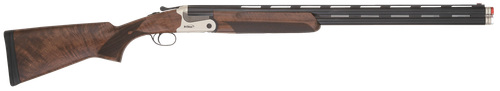 TriStar Cypher Over/Under Shotgun 33166, 28 Gauge, 28", 2.75" Chmbr, Blued Barrel, Silver Steel Rec, Deluxe Walnut Furniture, Fiber Optic Sight