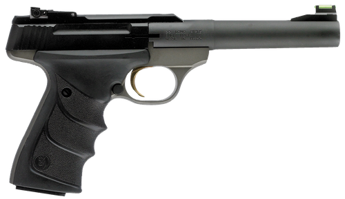 Browning Buck Mark Practical URX Fiber Optic Pistol 051448490, 22 LR, 5.6", Aluminum Grip Frame, Matte Blue Finish