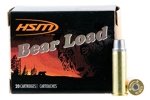 HSM Pistol Ammunition HSM414N, 41 Remington Magnum, Semi-Wadcutter, 230 GR, 1150 fps, 50 Rd/bx