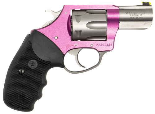 Charter Arms Pink Lady II Revolver 53630, 38 Special, 2.20", Black Grips, Pink Finish, 6rd