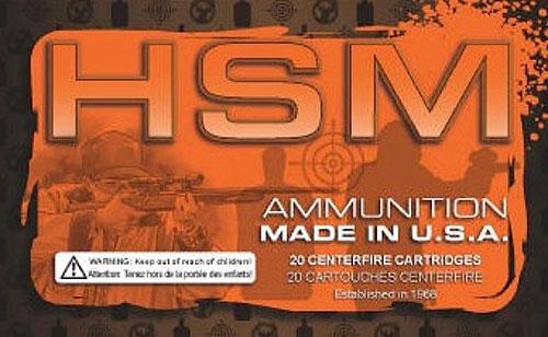 HSM Pistol Ammunition 10MM8N, 10mm, Full Metal Jacket, 200 GR, 1093 fps, 50 Rd/bx