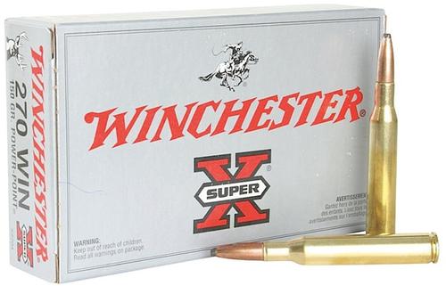 Winchester Super-X Rifle Ammunition X2704, 270 Winchester, Power-Point, 150 GR, 2850 fps, 20 Rd/bx