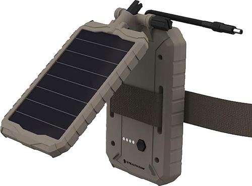 Stealth Cam Sol-Pak Solar Battery Pack w/USB Charging Port (STC-SOLP5X), Lithium-Ion Battery, 5000 mAh, Tan