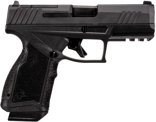 Taurus GX4 T.O.R.O Compact Pistol 1GX4CRP941, 9mm, 3.70", Black Polymer Grips, Black Nitride Finish Slide, Optic Ready, 15 Rds