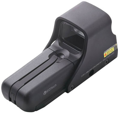 Eotech 512A65 Holographic Weapon Sight - 65 M.O.A. Circle, 1 M.O.A Dot, Black
