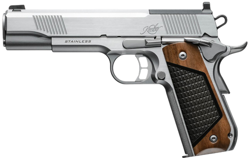 Kimber Next Gen Custom Stainless Pistol 3200402, 45 ACP, 5in, Wood Grips, 8 Rds