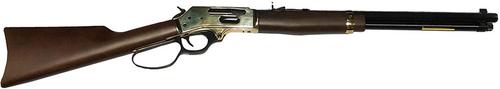 Henry Side Gate Large Loop Lever Action Rifle H009BGL, 30-30 Win, 20" Octagonal, Walnut Stock, Polished Brass Rec, 5 Rds