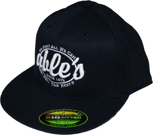 Able's Flex Fit Cap w/Flat Bill Navy (7 1/4 - 7 5/8), Large