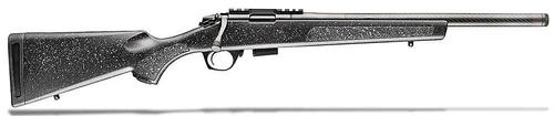 Bergara BMR Bolt Action Rifle BMR006, 17 HMR, 20" Carbon, Gray Speck Black Stock, Black Finish, 5 Rds