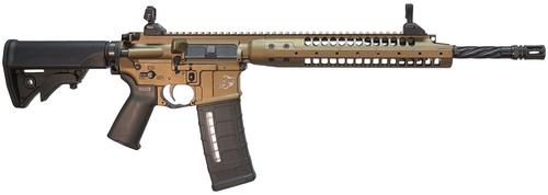 LWRC SIX8 Razorback II SIX8A5RBB16RB, 6.8mm SPC, 16.1 in, LWRC Compact Stock, Cerakote Burnt Bronze Finish