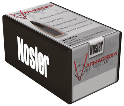 Nosler Varmageddon 17 Remington Caliber 20 Grain Flat Base Hollow Cavity 100/Box (17205), Not Loaded