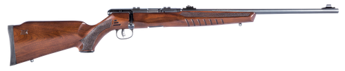 Savage B22 G Rifle 70510, 22 Mag, 21", Wood Stock, Black Finish, 10 Rds
