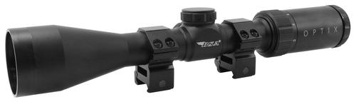 BSA Optics OPTIX Rifle Scope HS39X40TB, 3-9x, 40mm Obj, 1" Tube, Weaver Rings, BDC-8 Reticle