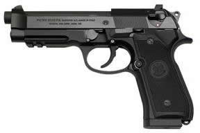 Beretta 96A1 Semi-Auto Pistol J9A4F10, 40 SW, 4.9", Black Polymer Grips, Matte Blue Finish, 12 Rd