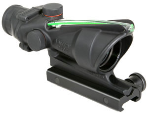 Trijicon ACOG Sight TA31H, 4x, 32mm, Matte Black, Dual Illumination (Fiber Optic/Day -Tritium/Night) Reticle