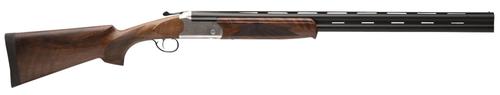 Stevens 555 E Shotgun 22179, 16 Gauge, 28", 3" Chmbr, Engraved Finish, Walnut Stock