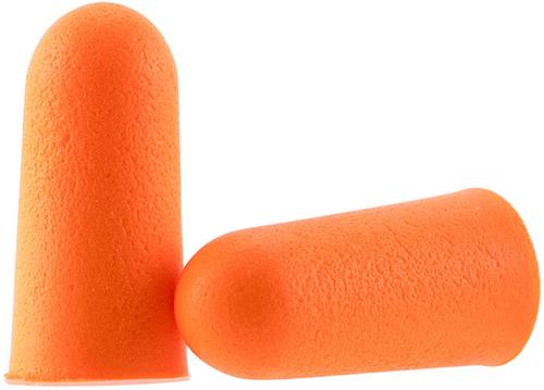 Walker's Foam Ear Plugs, Orange, 50 Pairs (GWPFP50BAG)