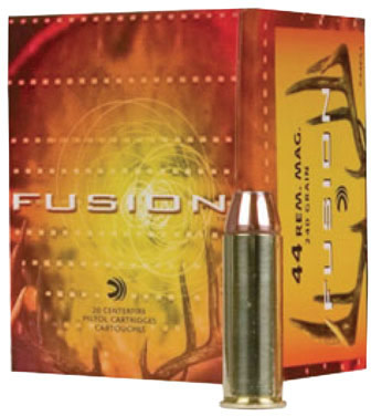 Federal Fusion Handgun Ammunition F454FS1, 454 Casull, Fusion, 260 GR, 1350 fps, 20 Rd/bx