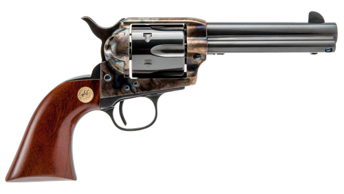 Cimarron Model P Pre-War 1896-1940 SAO Revolver MP400, 38 Special, 4.75", Case Hardened Finish, 6rd