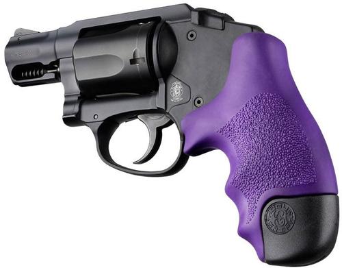 Hogue OverMolded Rubber Grip for Polymer Bodyguard 38, Purple (60026)