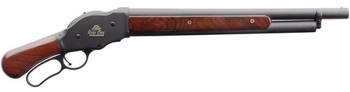 Chiappa 1887 Rose Box Bootleg Shotgun 930377, 12 Gauge, 18.50", 2.75" Chmbr, Black Barrel/Engraved Rec, Oiled Walnut Furniture with Pistol Grip, Bead Sight