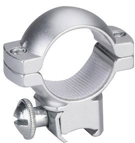 Traditions Aluminum Rings A797MA, .22 & Airguns W/Grooved Rcvr, Medium, 1", Matte Silver