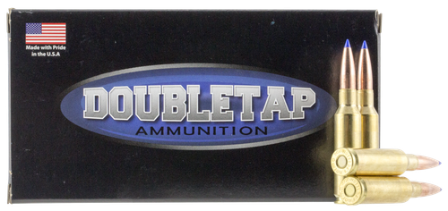 DoubleTap Ammunition Longrange Rifle Rifle Ammunition 65CM127X, 6.5 Creedmoor, DT Lead Free, 127 GR, 2850 fps, 20 Rd/bx