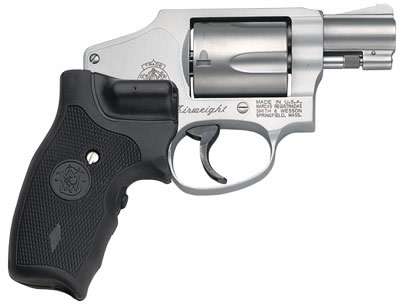 Smith & Wesson 642 Revolver 150972, 38 Special, 1.87", Crimson Trace Grip, Stainless Finish, Integral/Fixed Sights, 5 Rd