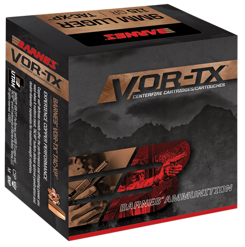 Barnes VOR-TX Handgun Ammunition 21543, 357 Magnum, XPB Hollow Point (HP), 140 GR, 20 Rd/bx