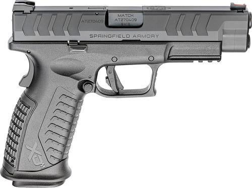 Springfield XD-M Elite Pistol XDME9459BHCGU22, 9mm Luger, 4.50", Interchangeable Backstrap, Black, 20 Rds