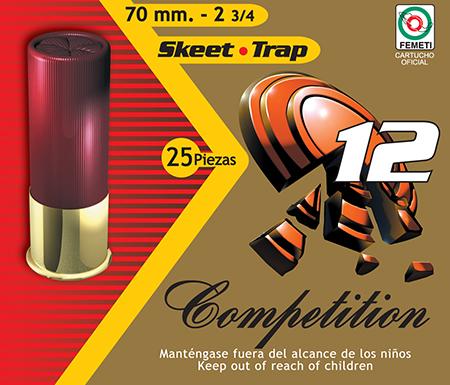 Aguila Competition Shotshells 1CHB1252, 12 Gauge, 2-3/4", 7/8 oz, 1350 fps, #8 Lead Shot, 25 Rds/Bx