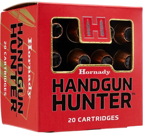Hornady Handgun Hunter Ammunition 90281, 9mm Luger +P, MonoFlex, 115 gr, 25 Rd/Bx