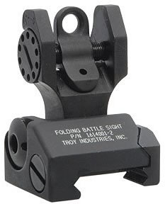 Troy FBSROBT00 Black Rear Folding Battle Sight