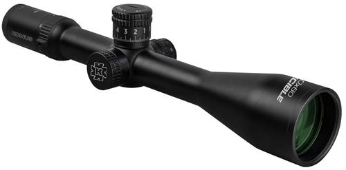 Konus Invincible Rifle Scope 7177, 5-50x, 60mm Obj, 34mm Tube, Black, Fine Crosshair w/ Illuminated Dot Reticle