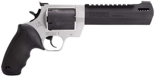Taurus Raging Hunter Revolver 2460065RH, 460 S&W Mag, 6.75", Black Rubber Grips, Stainless Steel Finish, 5rd