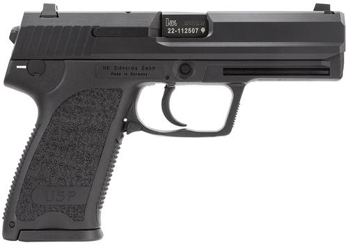 Heckler & Koch USP40 V7 LEM DAO Pistol 81000320, 40 S&W, 4.25", Black Grips, Black Finish, 10 Rds