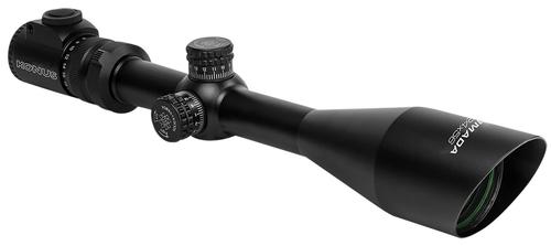 Konus Armada Rifle Scope 7166, 6-24x, 56mm Obj, Black, Dual Illuminated Red/Blue Engraved Fine Crosshair Reticle