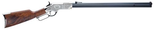 Henry Original Silver Deluxe Lever Action Rifle H011SD, 44-40 Winchester, 24.5", Walnut Stock, Blued Finish, 13 Rds