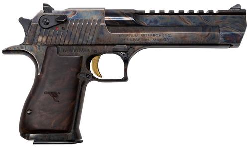 Magnum Research Desert Eagle Mark XIX Pistol DE50CH, 50 Action Express (AE), 6", Walnut Grips, Case Hardened Finish, 7 Rd