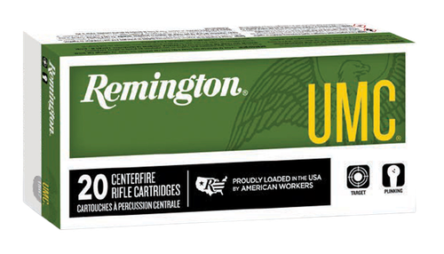 Remington UMC Rifle Ammunition L303B1, 303 British, Metal Case (MC), 174 GR, 2475 fps, 20 Rd/bx