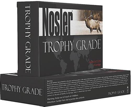 Nosler Trophy Grade Rifle Ammunition 61046, 243 Winchester, Partition, 100 GR, 3100 fps, 20 Rd/Bx