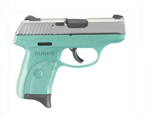 Ruger LCP Pistol 3745, 380 ACP, 2.75", Turquoise Cerakote Finish, 6 Rds