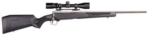 Savage 110 Apex Storm XP Bolt Action Rifle 57349, 300 WSM, 24", 3-9x40mm Scope, Black Synthetic Stock, Stainless Finish, 2 Rds
