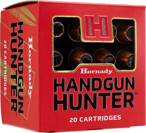 Hornady Handgun Hunter Pistol Ammunition 9052, 357 Magnum, MonoFlex, 130 gr, 25 Rd/Bx