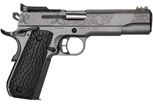 Kimber Next Gen Midnight Custom Limited Edition 1911 Pistol 3700883, 45 ACP, 5in, DLC Finish, Optic Ready, Shark Skin Grips, 8 Rds