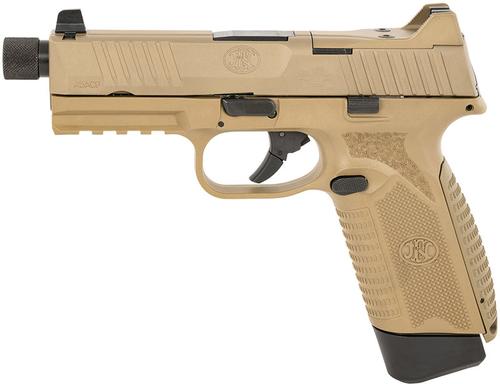 FN Herstal 545 Tactical OR Pistol 66-101384, 45 ACP, 4.71" Threaded, Flat Dark Earth Finish, 15/18 Rds